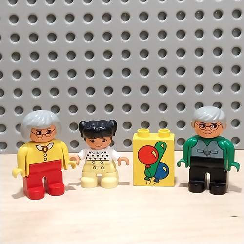 Lego duplo figur opa - figur, mit