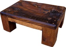 Kleine Holzbank, Fußbank -