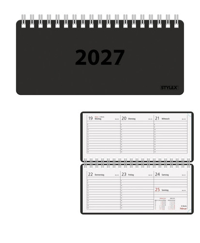 Stylex spiral taschenkalender - stylex, spiral-taschenkalender