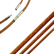 Echt leder armband halskette - echt,