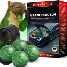 KRAFTKÖNIG 4x Marderkugeln +
