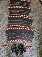 12x  Steilkurve 4/15 + Rand Carrera Digital 132 124 Evolution Exclusiv Pro-x .