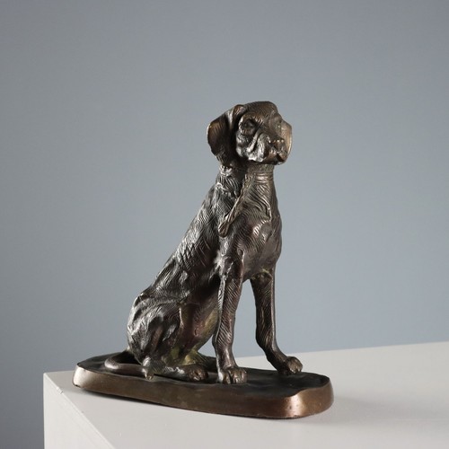 Antike skulptur hund aus - antike,