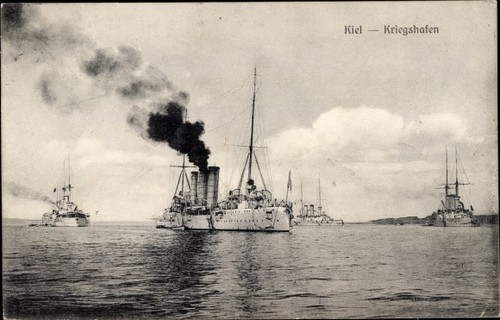 Kiel kriegshafen - ak,
