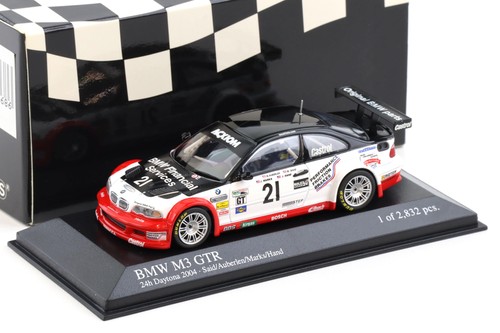 Minichamps bmw e46 gtr - 1:43,