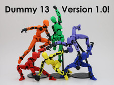 Fidget Toy Dummy 13 Gliederpuppe Figur Marionette Modellpuppe Zeichenpuppe 3D D.