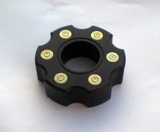 Schwarz eloxierte Abdeckung für Zündschloß Suzuki  Intruder 1400, 800, 750, 600