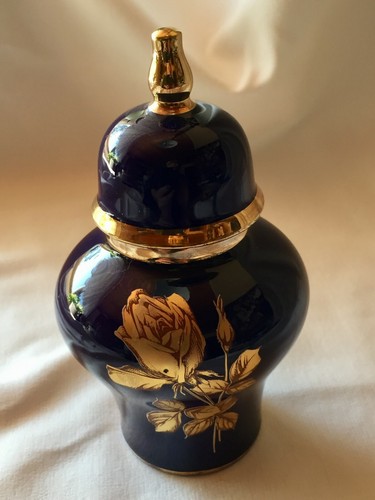 Deckelvase 13cm royal bavaria - royal,