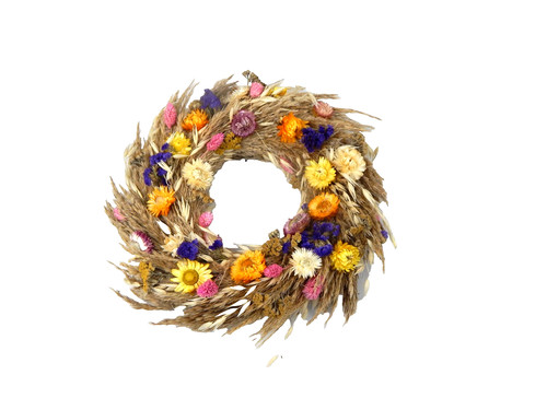 Trockenblumenkranz bonita 30cm - trockenblumenkranz,