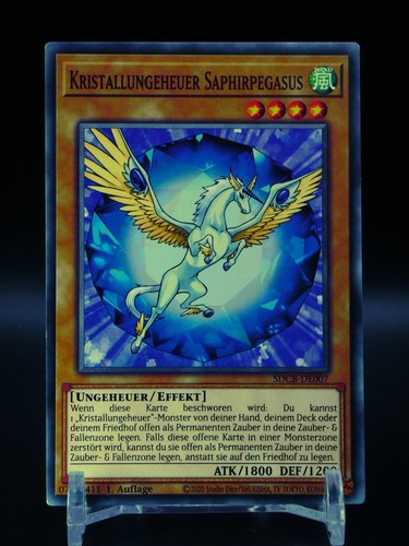 Yugioh kristallkarte - yugioh!, kristallkarte/