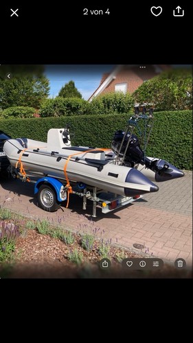 Schlauchboot mit tohatsu - schlauchboot,