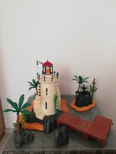 ♥ Playmobil Soldatenbastion Festung mit Leuchtturm Licht Soldaten Kanone 4294 ♥