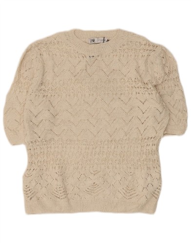 Zara damen crop häkel bluse - damen,