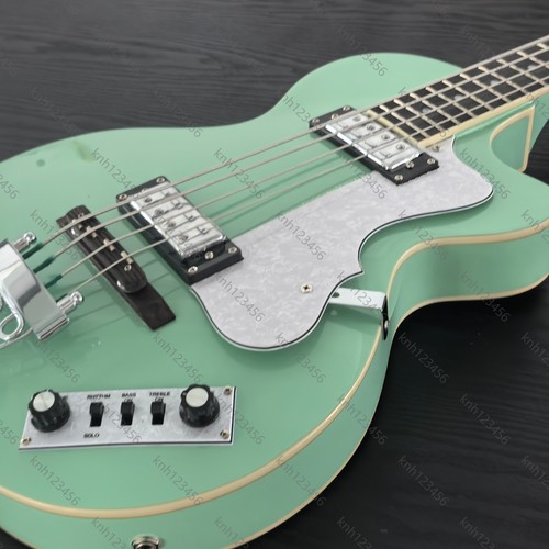 Mint green single cut - green, bass