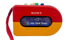 My first Sony WM-3300 Walkman tragbarer Kassettenspieler Retro neuer Riemen