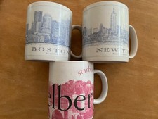 Starbucks Sammelbecher, Heidelberg, Boston, New York