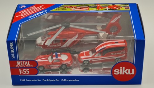Siku 7509 feuerwehr set - set, 1:55