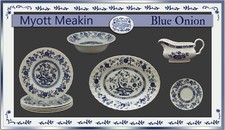 Myott Meakin "Blue Onion"