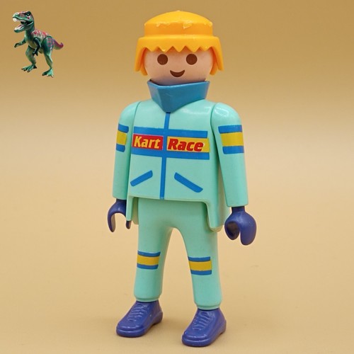 Playmobil figur karts pilot - go,