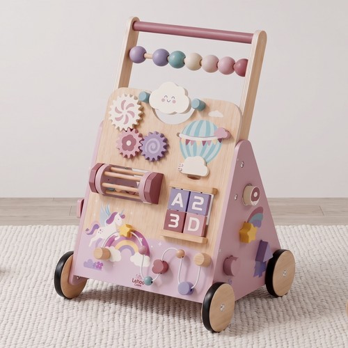 Lauflernwagen holz einhorn - lauflernwagen,