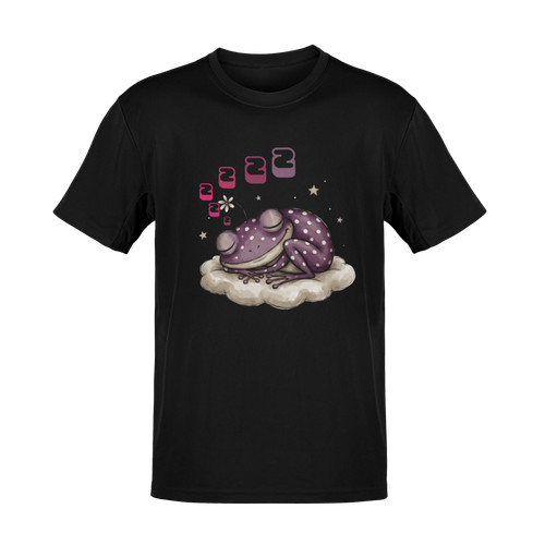 Shirt schlafender frosch - t-shirt,