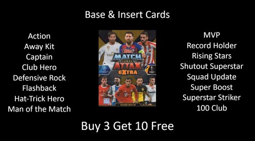 Topps match attax - attax, extra