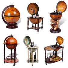 Globus Bar Freistehend