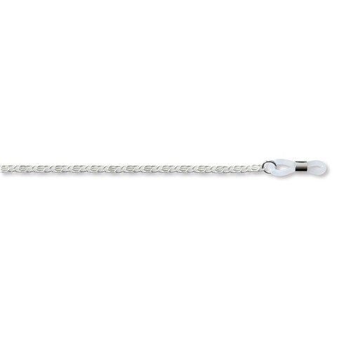 Silberfarbene brillenkette - silberfarbene,