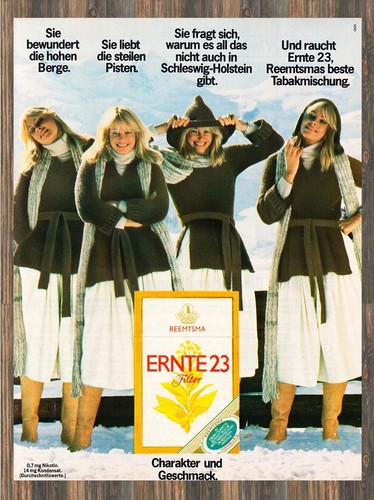 Reemtsma ernte reklame - reemtsma,