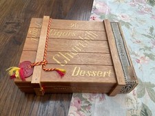 Zigarrenkiste Churchill Dessert Holz für Sammler 