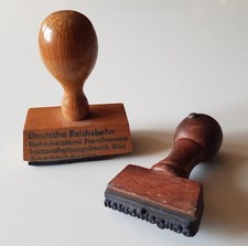 2x DDR Stempel Deutsche