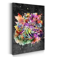 Zebra Graffiti Pop Art