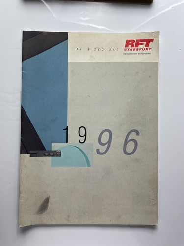 Vintage rft programm - programm, werbung