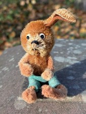 schuco bigo bello mohair hase stuffed animal toy rabbit vintage