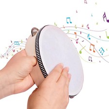 8-Zoll Holz-Tamburin |