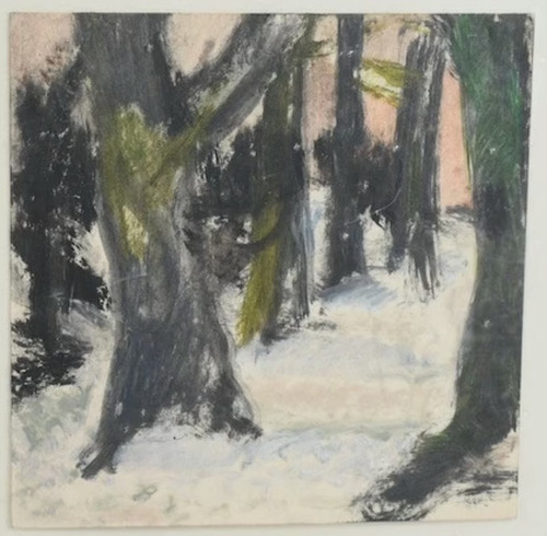 Expressive winterlandschaft - winterlandschaft, |