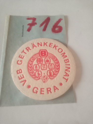 Stück ddr bierdeckel veb - stück,