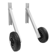 Slipräder für Schlauchboot Schlauchboote klappbar Heckräder Wagen Sliphilfe