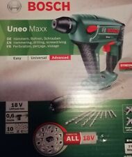 Bosch Uneo Maxx Akku-Bohrhammer ohne Akku und Ladegerät 18V (060395230C)
