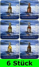 6 Stück Bierdeckel aus Kork