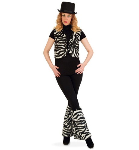 Kostüm zebra weste und - weste,