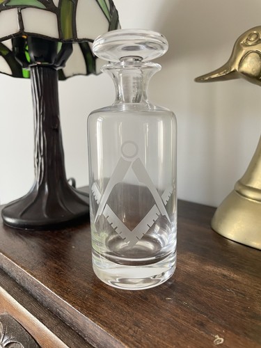 Kleine vintage freimaurer glas - freimaurer,