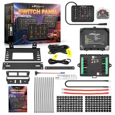 12 Gang Touch Schaltpanel RGB