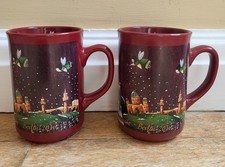 DEUTSCHER WEIHNACHTSMARKT BERLIN 2016 GLÜHWEINBECHER X2