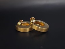 Ohrstecker 585 Gold Creolen in