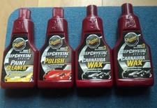 Meguiar`s Autopflegeartikel im Paket mit Druckluftexzenterschleifer