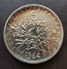 Frankreich 5 Francs 1960-1966 Semeuse Silber
