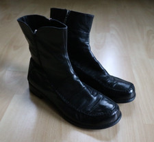wNeu Bama Stiefel hohe Schuhe Damen Mädchen schwarz 39 Leder schick