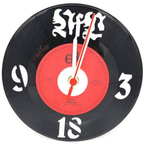 Vfb stuttgart wanduhr vinyl - vfb,
