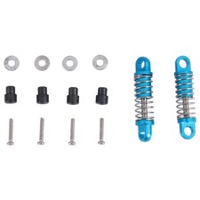 2 StüCke 1/28 RC Aluminium Stoß DäMpfer für  RC Auto K969 K989 K999 P929 4W7011